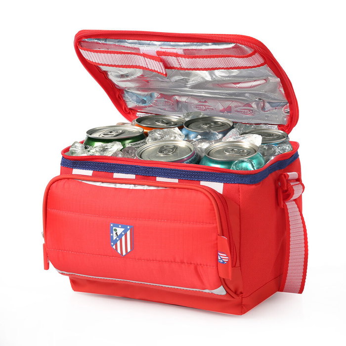 ATLETICO DE MADRID Bolsa Térmica Porta Alimentos Plegable - 24x17x17 cm - Poliéster 600D