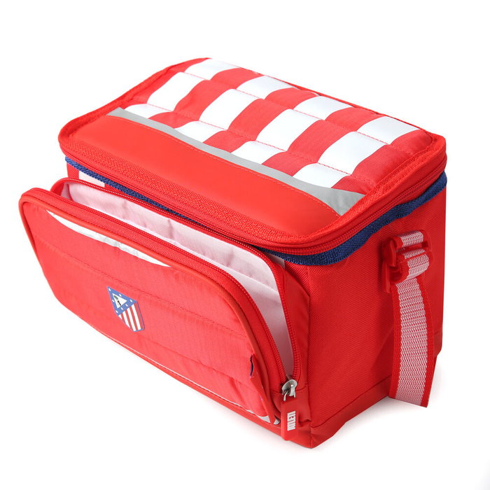 ATLETICO DE MADRID Bolsa Térmica Porta Alimentos Plegable - 24x17x17 cm - Poliéster 600D