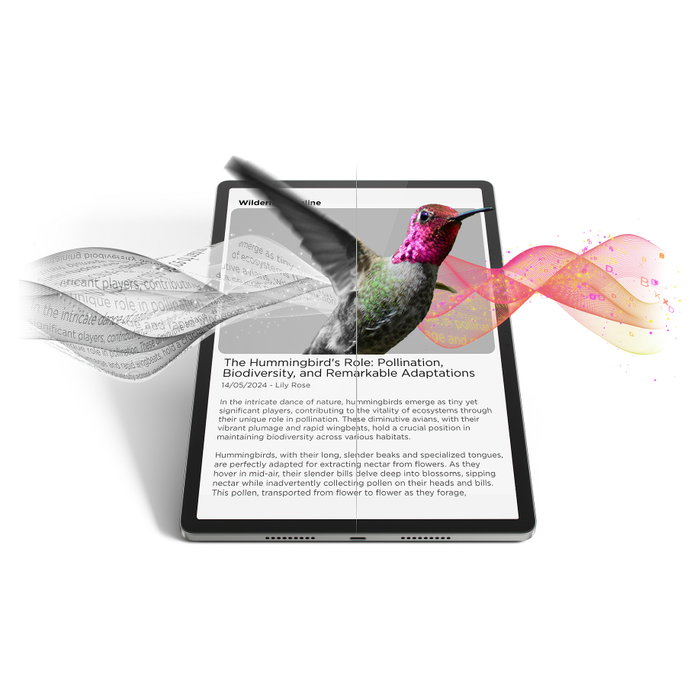 Lenovo Tab P12 Pro Tablet Android 14, Pantalla 12.7" LTPS 3K 144Hz, MediaTek Dimensity 8300, 8GB RAM 256GB, 10200 mAh, WiFi 6E, Stylus Incluido, Color Gris Luna