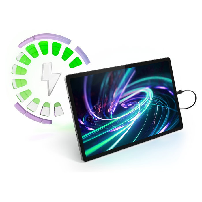 Lenovo Tab P12 Pro Tablet Android 14, Pantalla 12.7" LTPS 3K 144Hz, MediaTek Dimensity 8300, 8GB RAM 256GB, 10200 mAh, WiFi 6E, Stylus Incluido, Color Gris Luna