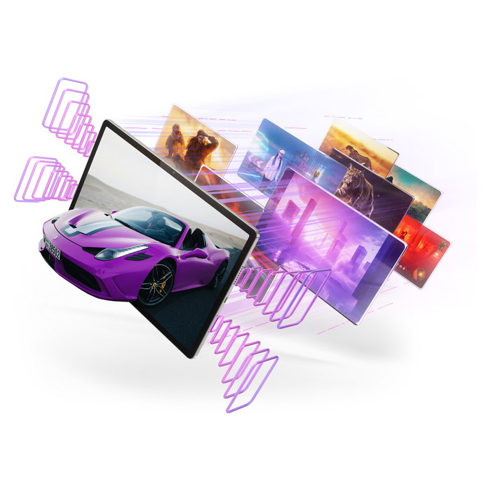 Lenovo Tab P12 Pro Tablet Android 14, Pantalla 12.7" LTPS 3K 144Hz, MediaTek Dimensity 8300, 8GB RAM 256GB, 10200 mAh, WiFi 6E, Stylus Incluido, Color Gris Luna
