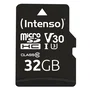 Intenso 3433480 Tarjeta de Memoria MicroSDHC 32 GB, Clase 10, UHS-I U3 V30, Lectura 100 MB/s, Escritura 45 MB/s, Resistente