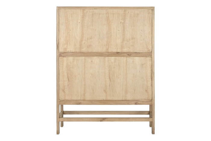 DKD Home Decor Vitrina Mindi Cristal Natural 120x41x160