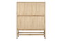 DKD Home Decor Vitrina Mindi Cristal Natural 120x41x160