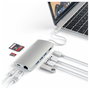 Satechi USB-C V2 Multi-Port Hub 8 en 1, Silber, ST-TCMA2S
