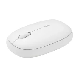 Rapoo m660 silent Ratón Ambidextro RF Wireless + Bluetooth Blanco