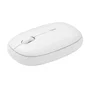 Hama M660 Silent Ratón Óptico Inalámbrico para Oficina, Ambidiestro, RF 2.4 GHz + Bluetooth 5.0, 1300 DPI, Blanco