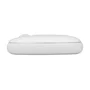 Rapoo m660 silent Ratón Ambidextro RF Wireless + Bluetooth Blanco
