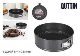 Quttin Molde Desmontable 24 cm x 7 cm, Grosor 0.5 mm (12 Unidades)