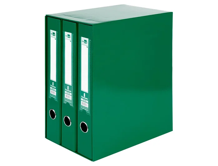 Liderpapel Módulo 3 Archivador Folio de 2 Anillas Mixtas 40mm Verde Liderpapel Módulo 3 Archivador Folio de 2 Anillas Mixtas 40mm Verde