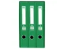 Liderpapel Módulo 3 Archivador Folio de 2 Anillas Mixtas 40mm Verde