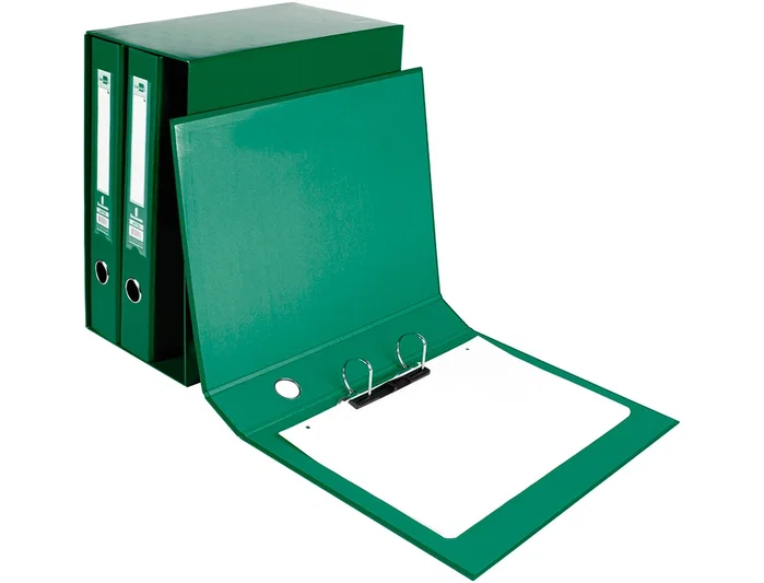 Liderpapel Módulo 3 Archivador Folio de 2 Anillas Mixtas 40mm Verde Liderpapel Módulo 3 Archivador Folio de 2 Anillas Mixtas 40mm Verde