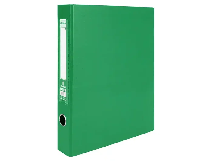 Liderpapel Módulo 3 Archivador Folio de 2 Anillas Mixtas 40mm Verde