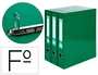 Liderpapel Módulo 3 Archivador Folio de 2 Anillas Mixtas 40mm Verde