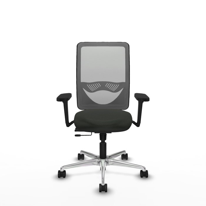 PIQUERAS Y CRESPO Silla de oficina Zulema con mecanismo Sincro/Traslack, Brazos 3D y malla Gris PIQUERAS Y CRESPO Silla de oficina Zulema con mecanismo Sincro/Traslack, Brazos 3D y malla Gris