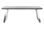 DKD Home Decor Mesa de Centro MDF y Acero Negro 120x60x44
