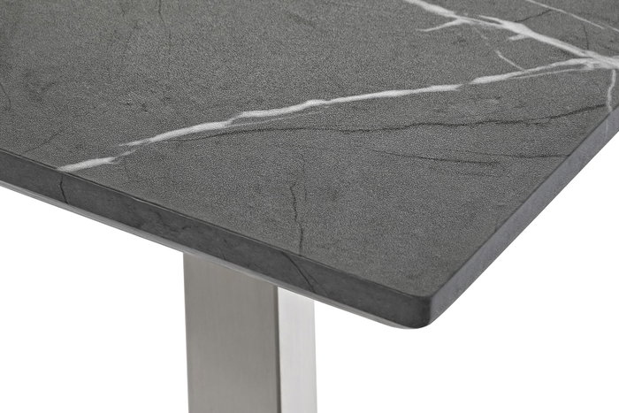 DKD Home Decor Mesa de Centro MDF y Acero Negro 120x60x44