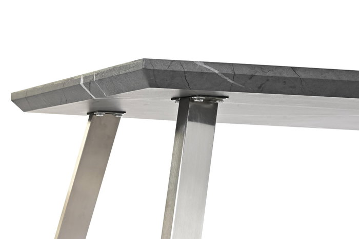 DKD Home Decor Mesa de Centro MDF y Acero Negro 120x60x44