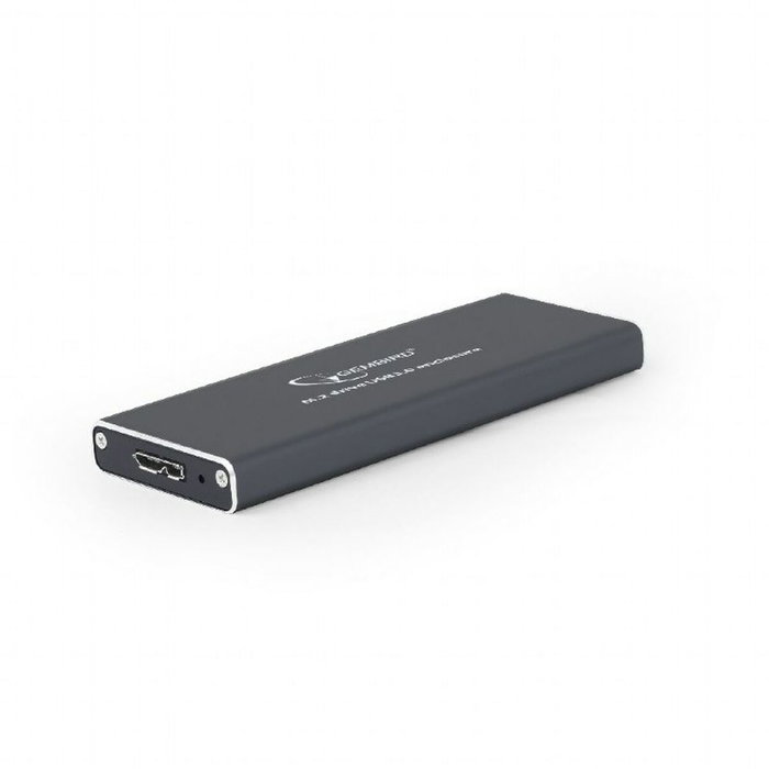 GEMBIRD Carcasa de disco M.2 USB 3.0 de aluminio negro