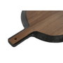 DKD Home Decor Tabla de Cortar de Acacia con Pizarra Negra 38x28x1,8 cm