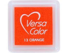Tsukineko Versacolor Almohadilla de Tinta Naranja Opaca 33x33mm