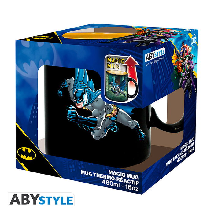 Abystyle Taza Térmica DC Comics Batman & Joker Efecto Cambia con Calor 460 ml Cerámica
