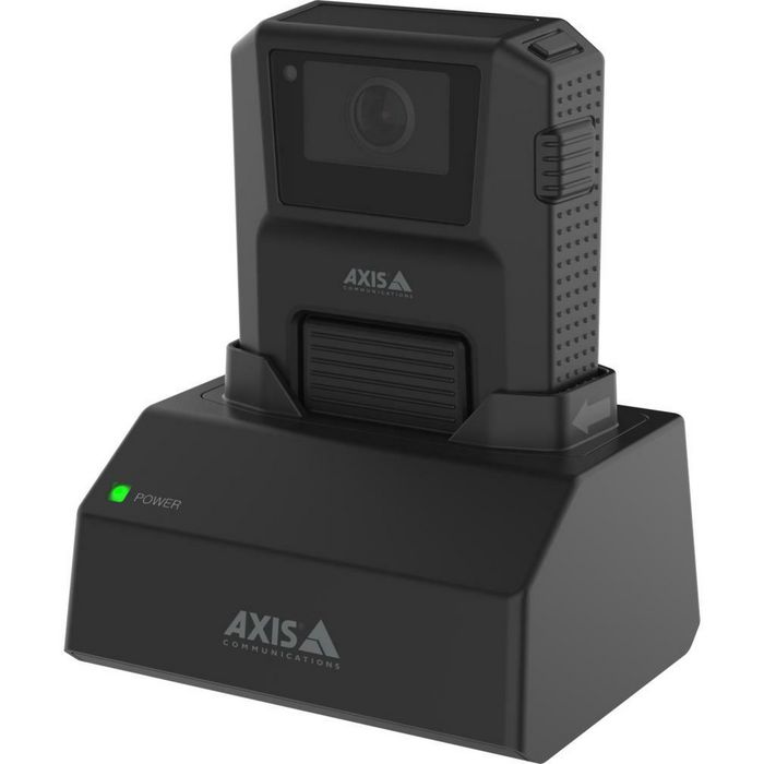 Axis W700 Mk II Estación de sincronización y carga de 1 bahía con adaptador de corriente