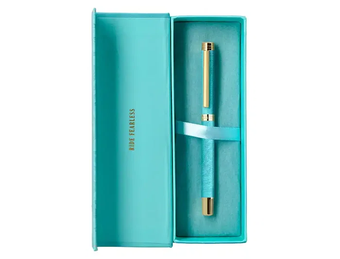 Belius Roller Wild West Turquesa Dorado Tinta Negra Caja de Diseño