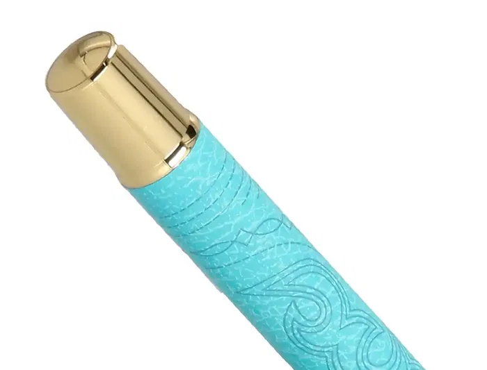 Belius Roller Wild West Turquesa Dorado Tinta Negra Caja de Diseño