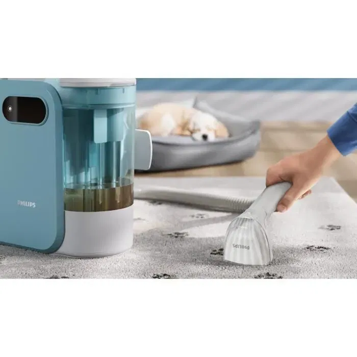 Philips XW3193/11 Champú Quitamanchas para Textiles, Cepillo Ancho, Limpieza Automática Philips XW3193/11 Champú Quitamanchas para Textiles, Cepillo Ancho, Limpieza Automática