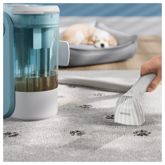 Philips SpotClean serie 3000 XW3193/11 Blanco soyeux y azul Philips SpotClean serie 3000 XW3193/11 Blanco soyeux y azul
