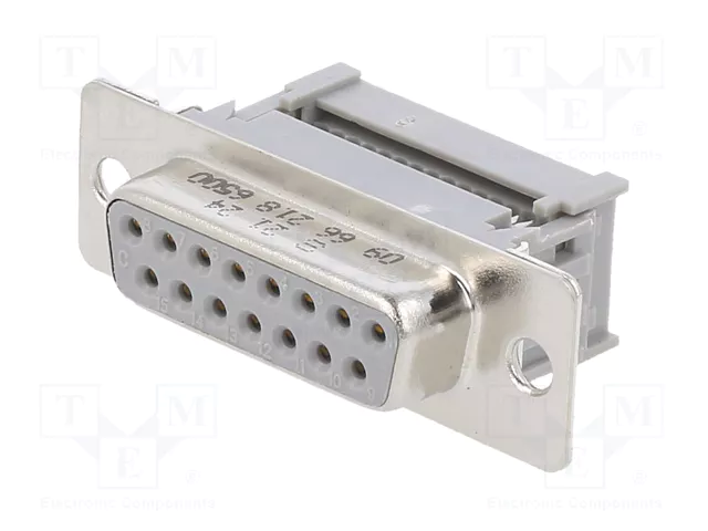 HARTING Conector D-Sub 15 pines hembra recto IDC HARTING Conector D-Sub 15 pines hembra recto IDC