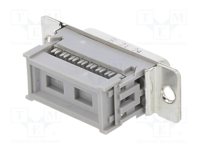 HARTING Conector D-Sub 15 pines hembra recto IDC HARTING Conector D-Sub 15 pines hembra recto IDC
