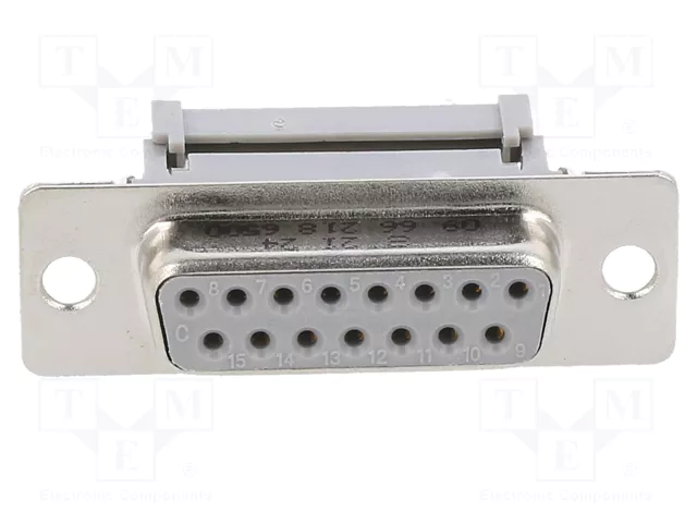 HARTING Conector D-Sub 15 pines hembra recto IDC HARTING Conector D-Sub 15 pines hembra recto IDC
