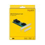 DeLOCK Tarjeta de expansión SATA de 8 puertos PCIe x1 Perfil bajo 90072
