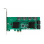 DeLOCK Tarjeta de expansión SATA de 8 puertos PCIe x1 Perfil bajo 90072