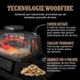 Ninja Barbacoa y Ahumador Eléctrico OG701EU - Grill, Ahumador y Freidora de Aire - Antiadherente - Gris y Negro