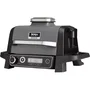Ninja Barbacoa y Ahumador Eléctrico OG701EU - Grill, Ahumador y Freidora de Aire - Antiadherente - Gris y Negro