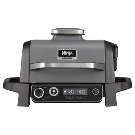 Ninja Woodfire OG701EU Barbacoa Eléctrica con Ahumador y Freidora de Aire