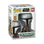 FUNKO Pop! Star Wars The Mandalorian - Libro de Boba Fett, Cabeza Oscilante, Vinilo 9.5 cm, Figura de Colección 68654