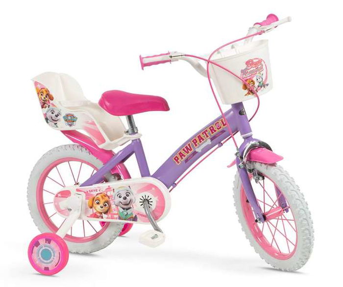 Toimsa Bicicleta Paw Patrol Niña 14" (4-6 Años) Color Morado