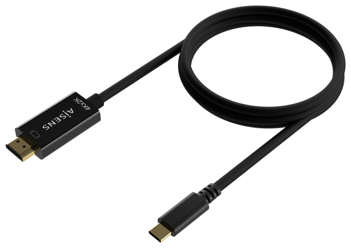 Aisens Cable Conversor USB-C a HDMI 4K@30Hz Negro 1.8m Aisens Cable Conversor USB-C a HDMI 4K@30Hz Negro 1.8m