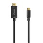 Aisens Cable Conversor USB-C a HDMI 4K@30Hz Negro 1.8m
