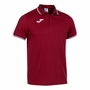 Polo de Manga Corta Hombre Joma Sport Campus III Granate L