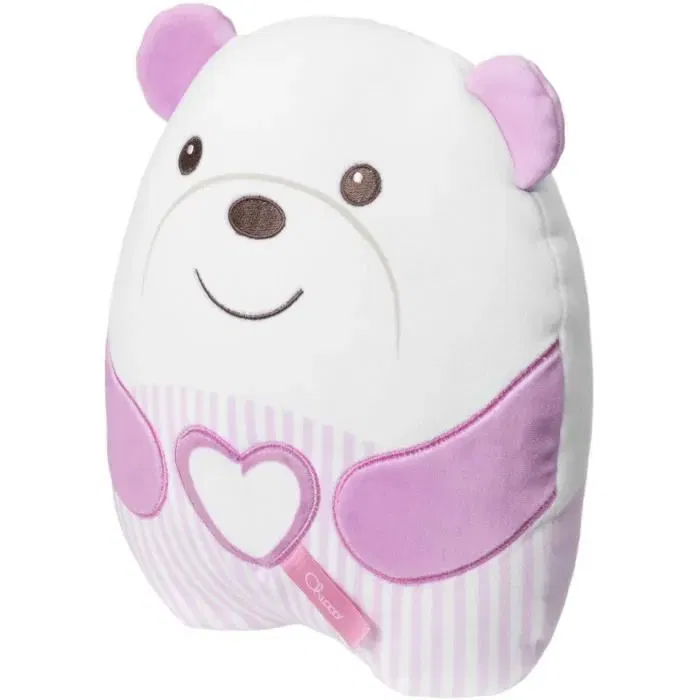 Chicco Osito de Peluche Suave Rosa - CHI8058664184620 - Desde el Nacimiento