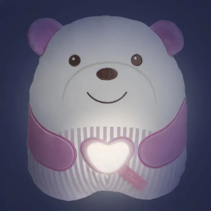 Chicco Osito de Peluche Suave Rosa - CHI8058664184620 - Desde el Nacimiento