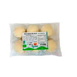 VEGETALIA Polvorones de Espelta con Chocolate Blanco 350 Gr Bio