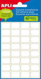 Etiquetas Adh.Manuales Bolsa Apli Blancas Mini C.Romos (6H) 8X12 Mm 360 Uds.(02667) (Set de 10)