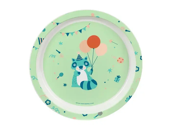 Safta Set De Platos, Cubiertos Y Vaso Preescolar Fiesta