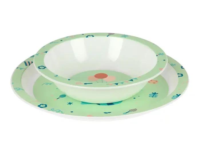 Safta Set De Platos, Cubiertos Y Vaso Preescolar Fiesta